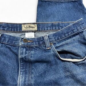 L.L. Bean Relaxed Fit Denim Jeans for Men